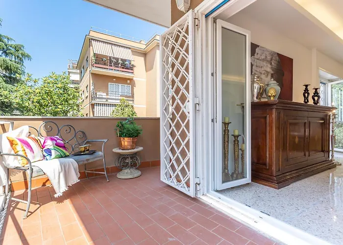Ginevra Prestigious With Balcony Close The Vatican Apartment Rom